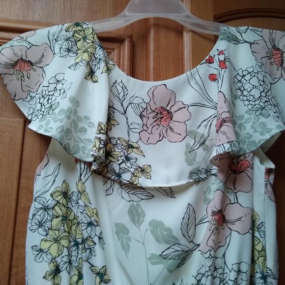 Floral High/Low Dress - Picture 5 of 6